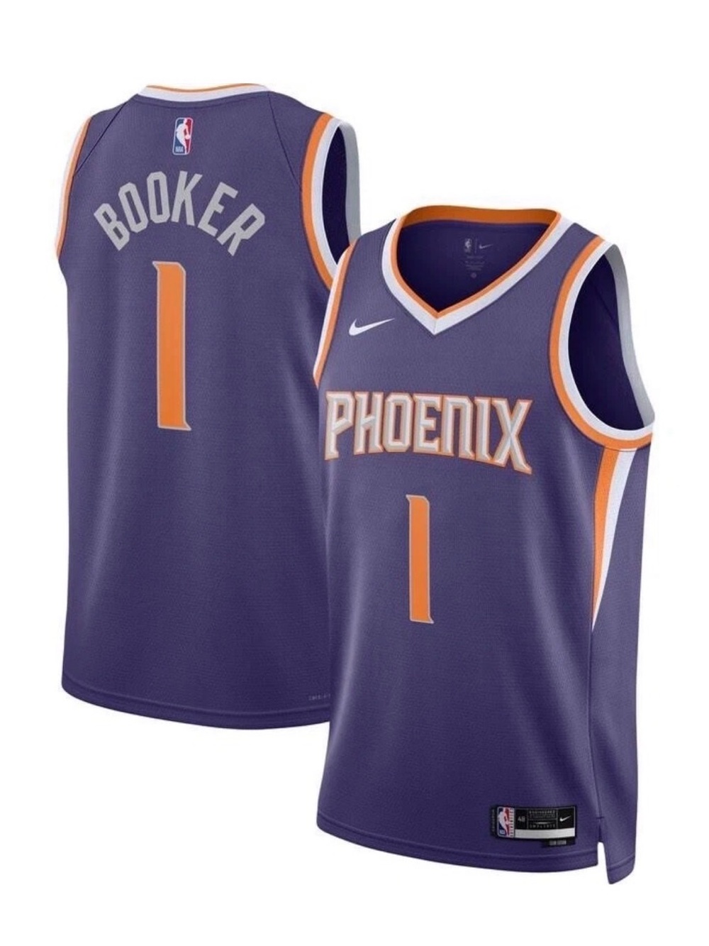 Devin Booker Nike Phoenix Suns Icon Edition Swingman Jersey Mens